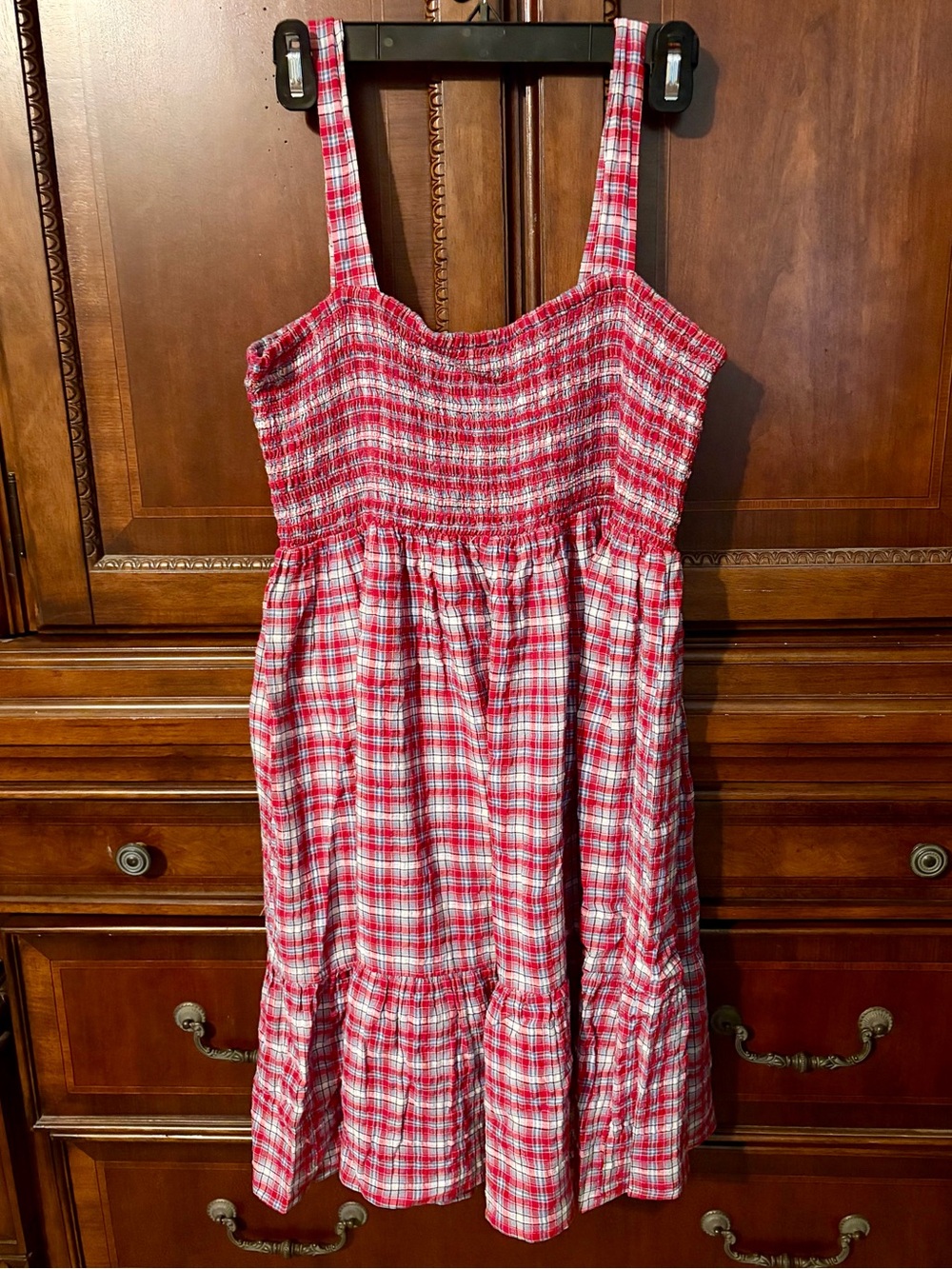 Cute Comfy Plaid Dress